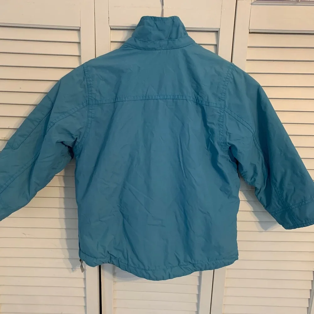 Mini Boden Blue Anorak Pullover Jacket Coat Kids 3-4Y‎ Boy Girl Outdoor Winter
